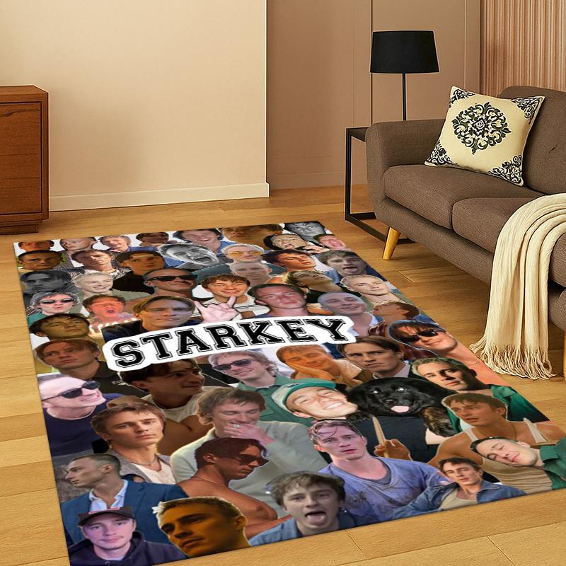 Drew Starkey Rafe Cameron Carpet Rug for Bedroom Living Room Sofa Playroom Doormat Home Decor,Kid Game Area Rug Non-slip gift