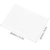 20Pcs Shrink Film Semitransparent Frosted Heat Shrinkable HandPainted DIY Sheet 0.2mm 2029#