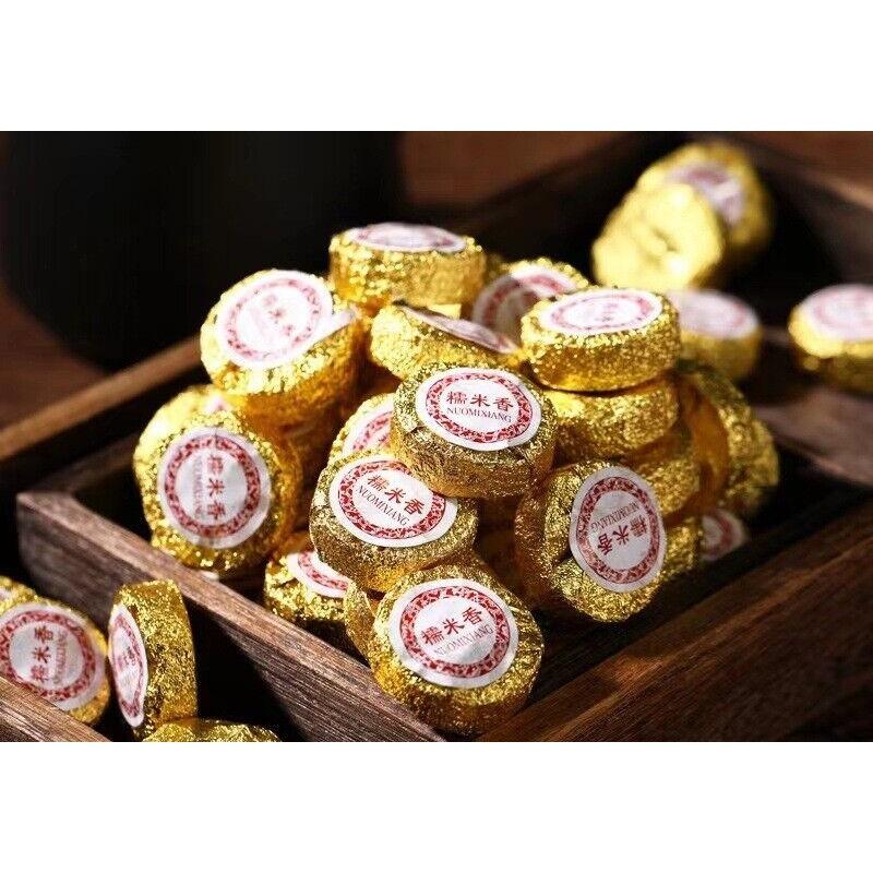 Yunnan Pu'er Tea Glutinous Aroma Xiao Tuo Tea Strong Aroma  Aged Ripe Tea 500G