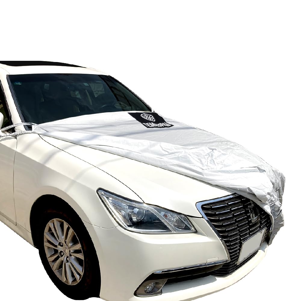 

Tematlan Made in Car Hood Thick 300d Front Car Headlight Half Fits Cars Kei - Japan, Flame-Retardant Cover, Fleece-Lined, Cover, Body, Cover,