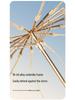 Large Retro 16-Bone Sun Umbrella: Women's Reinforced UV Protection & Sunshade