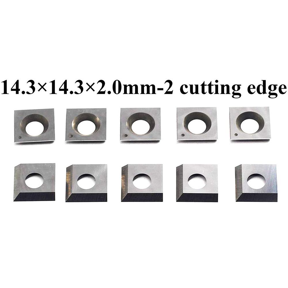 10pcs Carbide Blades 14.3mm 20-600h 25-499 40700H-CT