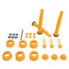 3 Sets Gas Can Spout Replacement Flexible Hoses Vent Covers and Nozzles for 1 2 5 10 Gallon Fuel Tank