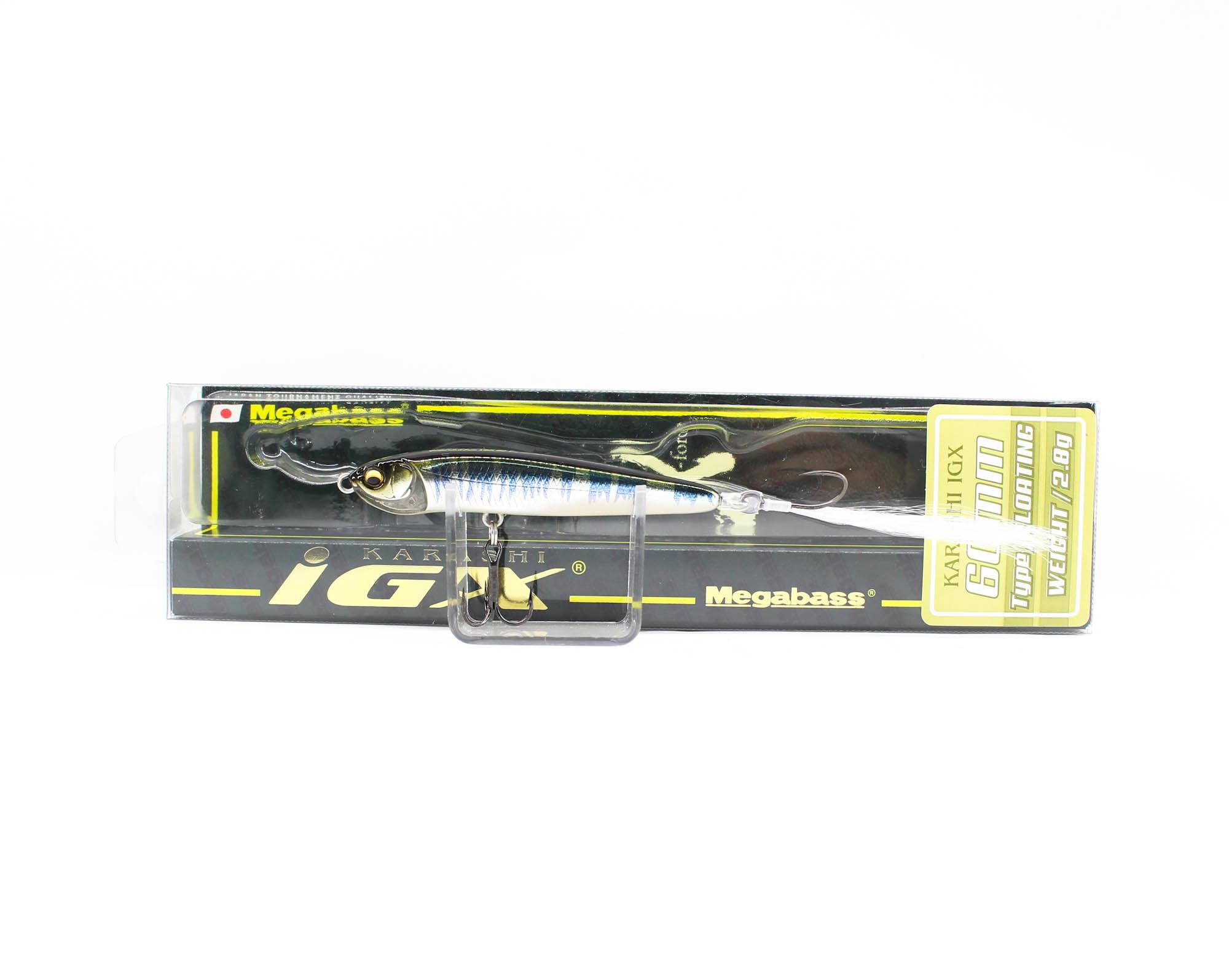 Megabass Karashi IGX 60F Плавающий воблер Wagin Hasu (9438)