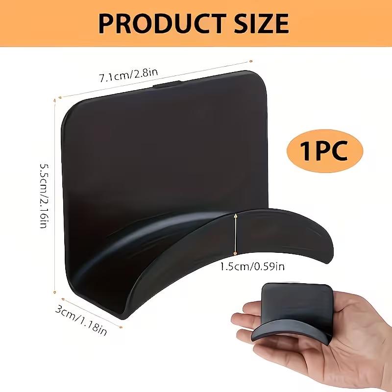Wandmontierter Kopfhörerständer Haken Gaming-Headset-Halter Schreibtisch Wandmontage Aufhänger für Kopfhörer Controller Starker Klebstoff Platzsparend Organizer