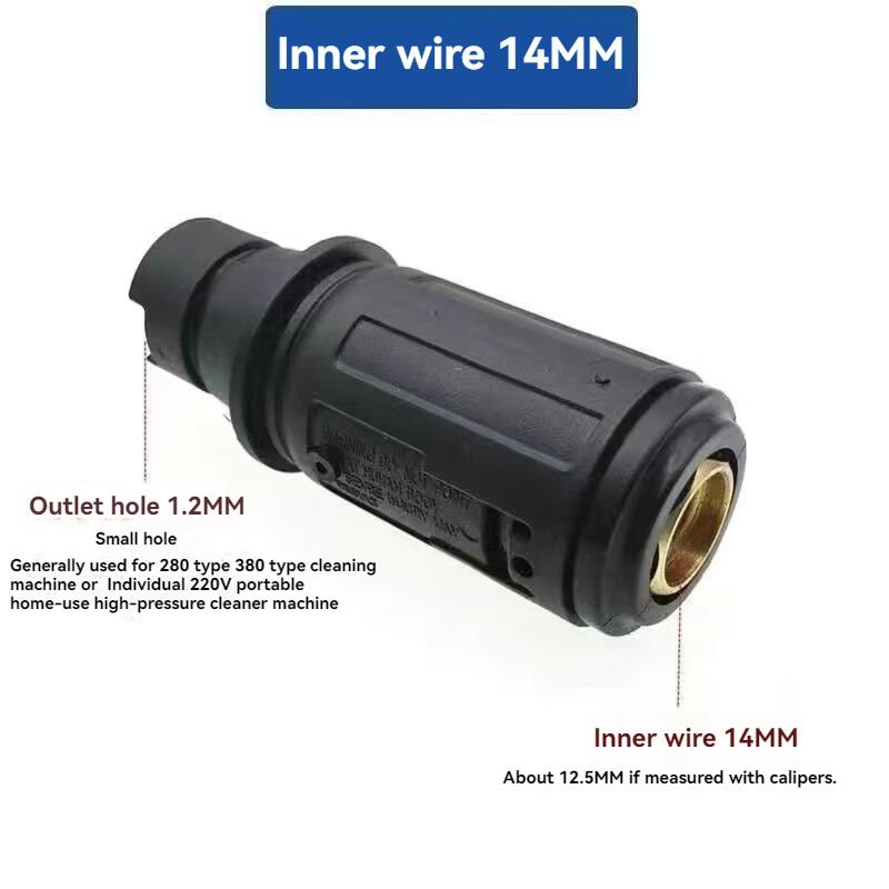Angle Adjustable High Pressure Washer Nozzle Sprayer With 1/4" Quick Plug Connect & Extend Rod 3000 PSI