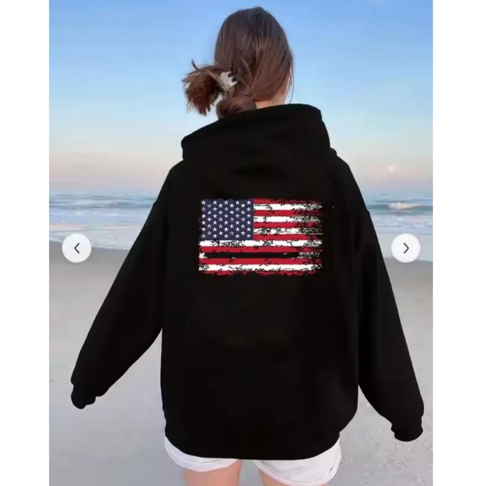 

Men s 2025 Long Sleeve Hooded Fleece Fishing Pullover Sweatshirt M