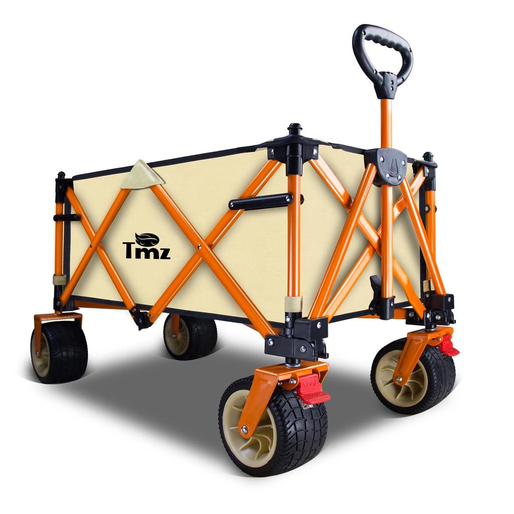Carry Skládací Carry Velkokapacitní velká nosnost Dodává se s odnímatelnou střechou vozu, vozík, One-Touch Convergence, Outdoor, Pneumatiky, 127L, 120kg,