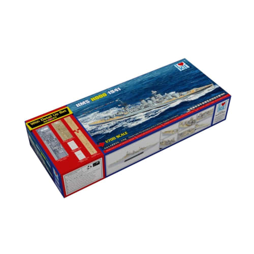 iLoveKit 1/700 Royal Navy HMS Hood Battleship 1941 Top Grade Plastic Model Kit ILK65703