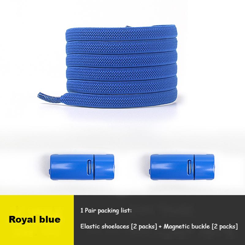 No Tie Shoe Laces Elastic Sneakers Shoelaces Multicolor Magnetic Lock Shoelace Kids Adult Quick Laces One Size Fits All Shoes