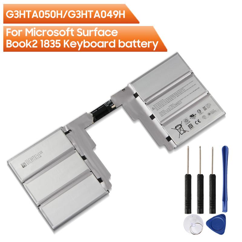 Replacement Battery G3HTA050H G3HTA001H G3HTA001H 93HTA001H For Microsoft Surface Book 1 1785 1703 Microsoft Surface Book2 1835 Keyboard