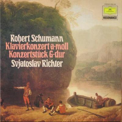 LP Record SVIATOSLAV RICHTER - ROBERT SCHUMAN - Klavierkonzert A-Moll / Konzertstüc 2535181 Deutsche Grammo 1976 Germany Classical Used