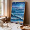 DIY Pearl Painting Set Wave Pattern Home Decoration Handmade Sticky Diamond Creative Canvas Pearl Art Painting Crafts Perfect Gift