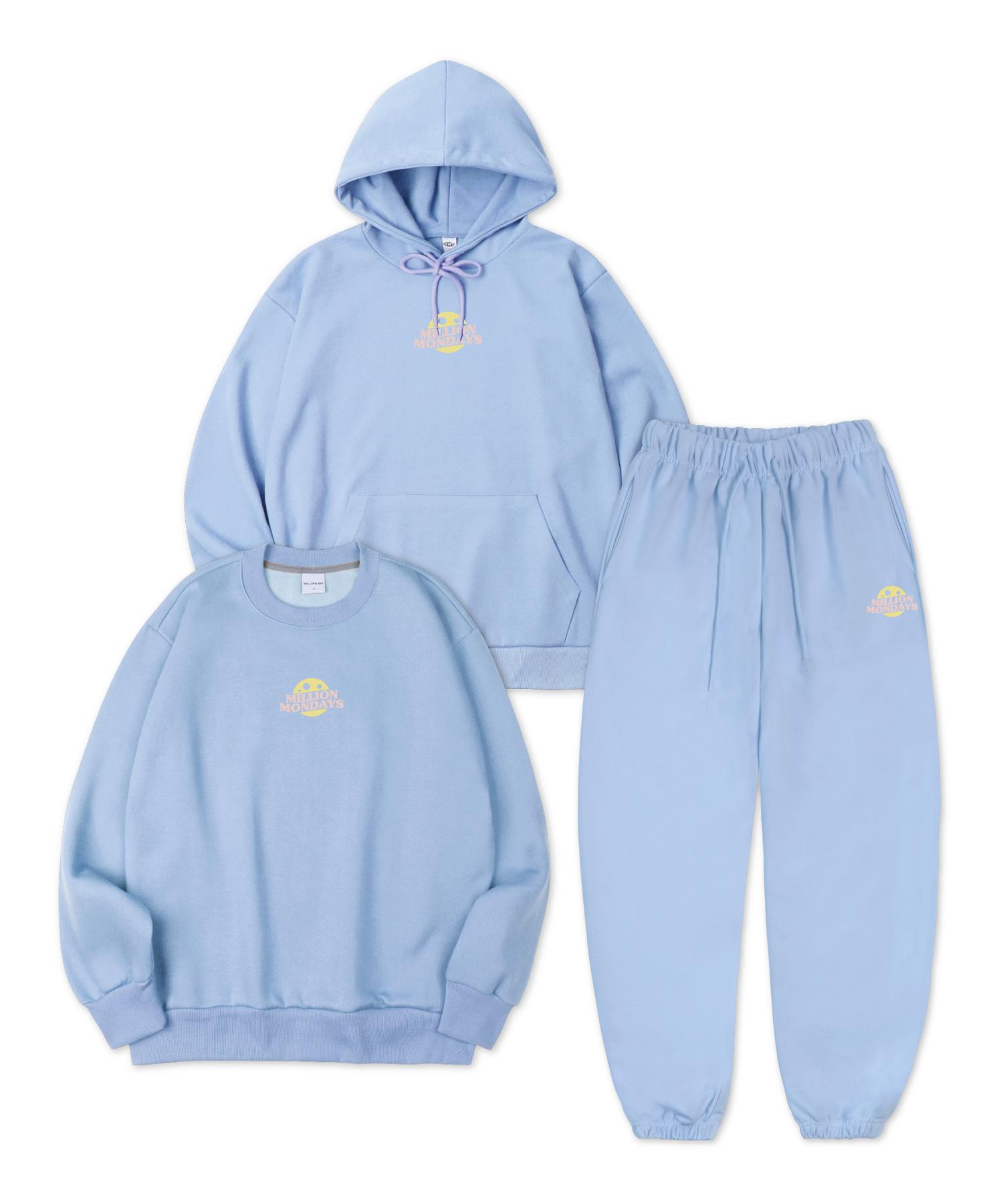 Million Day Million Ping-Pong Setup [Sweatshirt / Hoodie Select 1] Sweatshirt_Blue/L