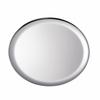 IMEEA Stainless Steel Tray, Round, 28cm, for Accessory Storage, Silver