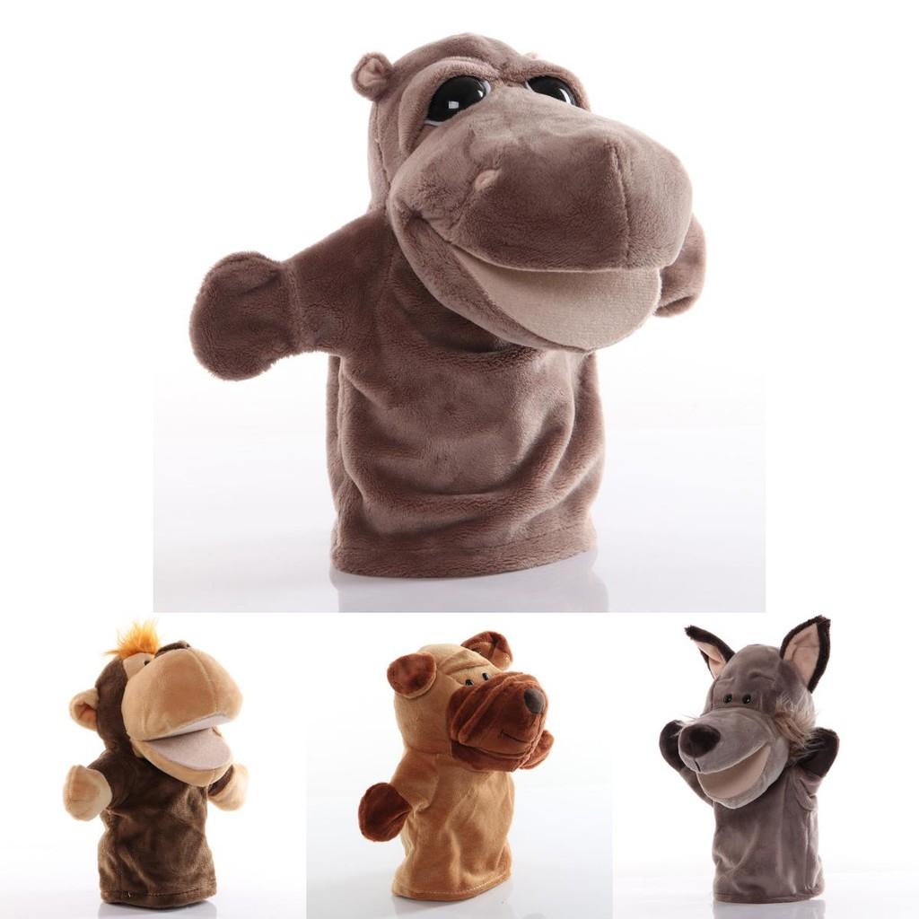 Pp Cotton Stuffed Plush Hand Puppet Toy Ideal For Pretend Play And Early Education 25cm Tall
