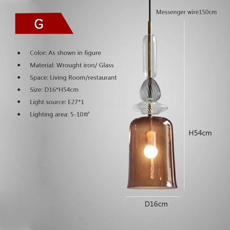 

Светодиодный стеклянный подвесной светильник Nordic, современный подвесной светильник, цветной абажур для столовой, спальни, гостиной, кафе, ресторана, освещение Cool white