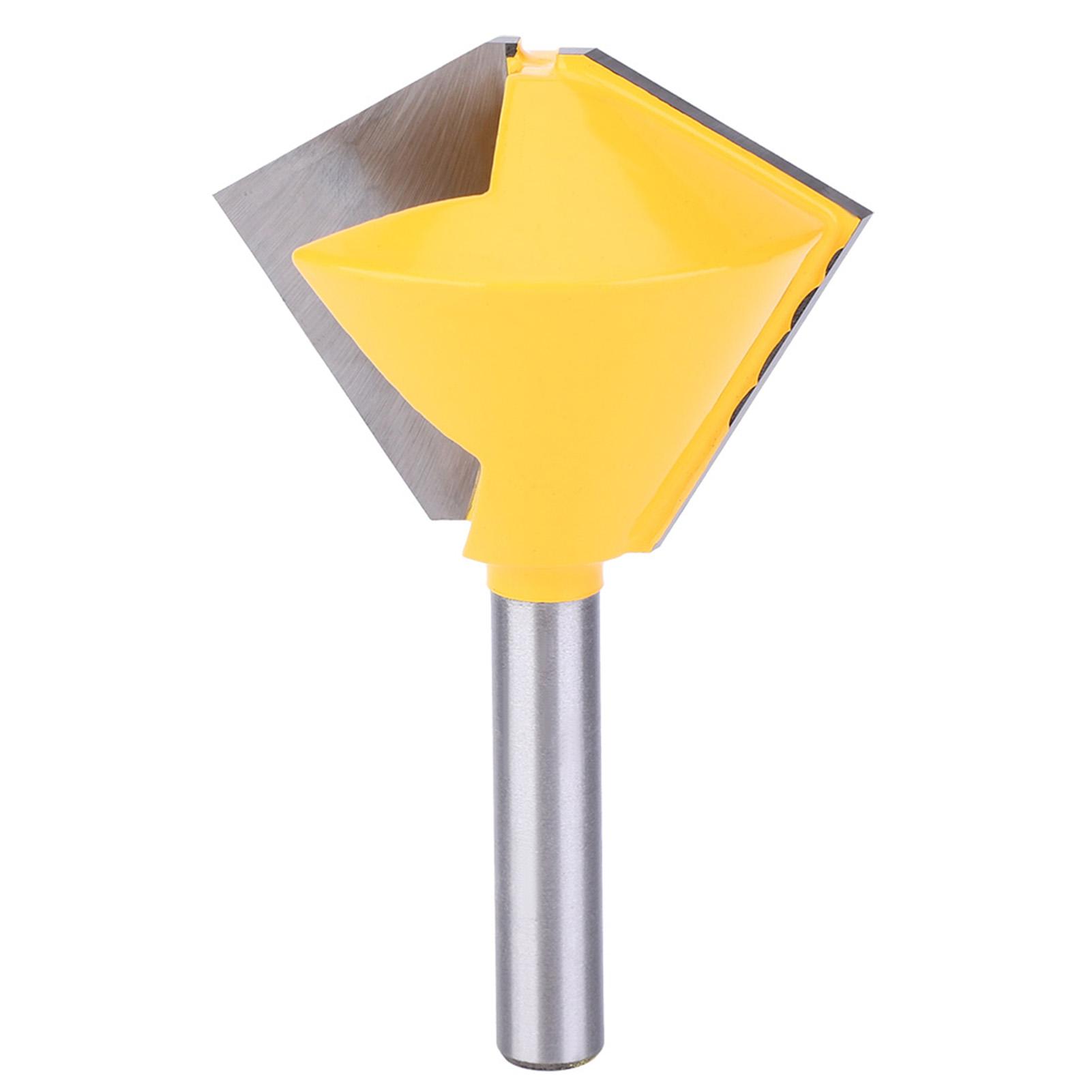 

Polygon Bird Mouth Router Bit 8mm Shank Woodworking Milling Cutter12 Side