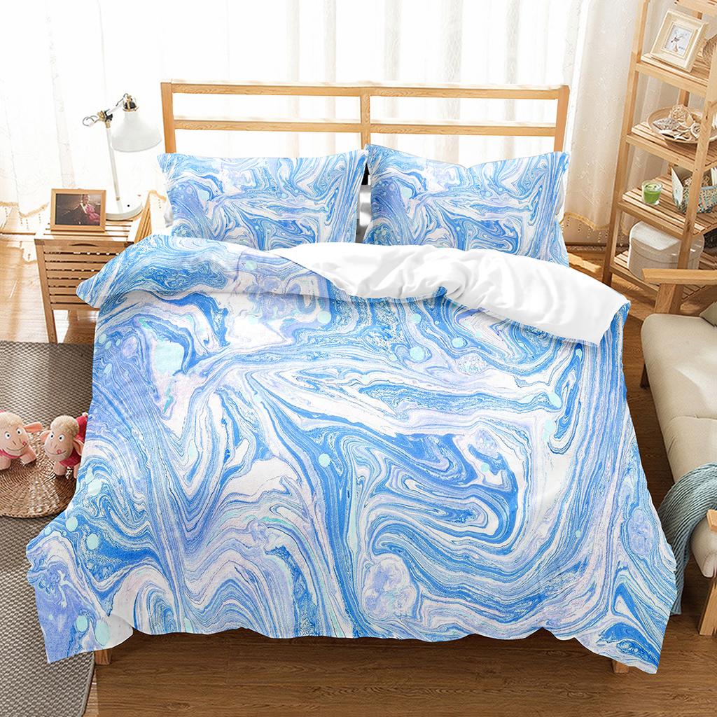 Polyester Comfortable Stylish Pattern Duvet Cover Set With Duvet Cover And Pillowcases King Queen Twin Sizes For Boys Girls And Kids