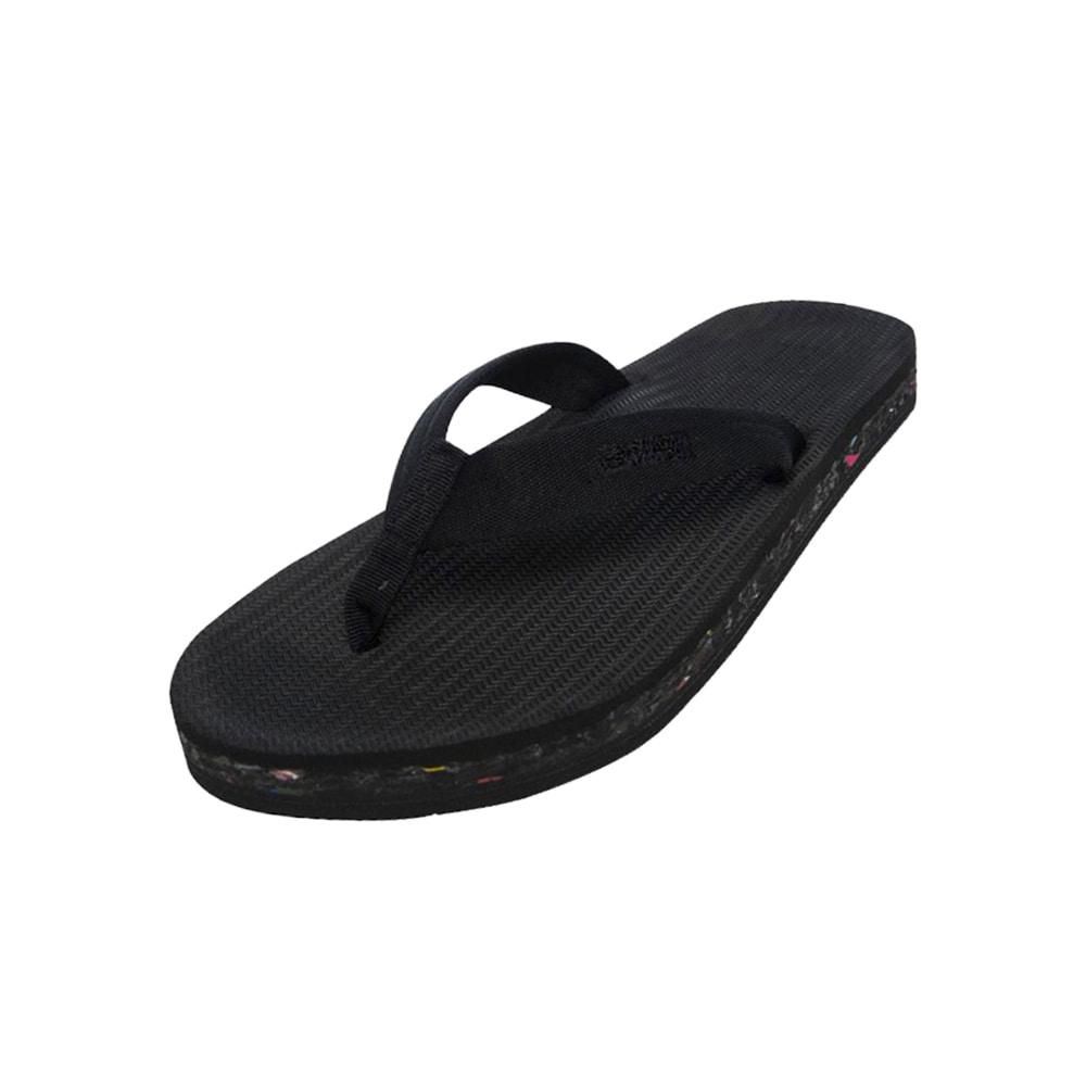 Indosole Reversole Flip-Flops - Black Slippers