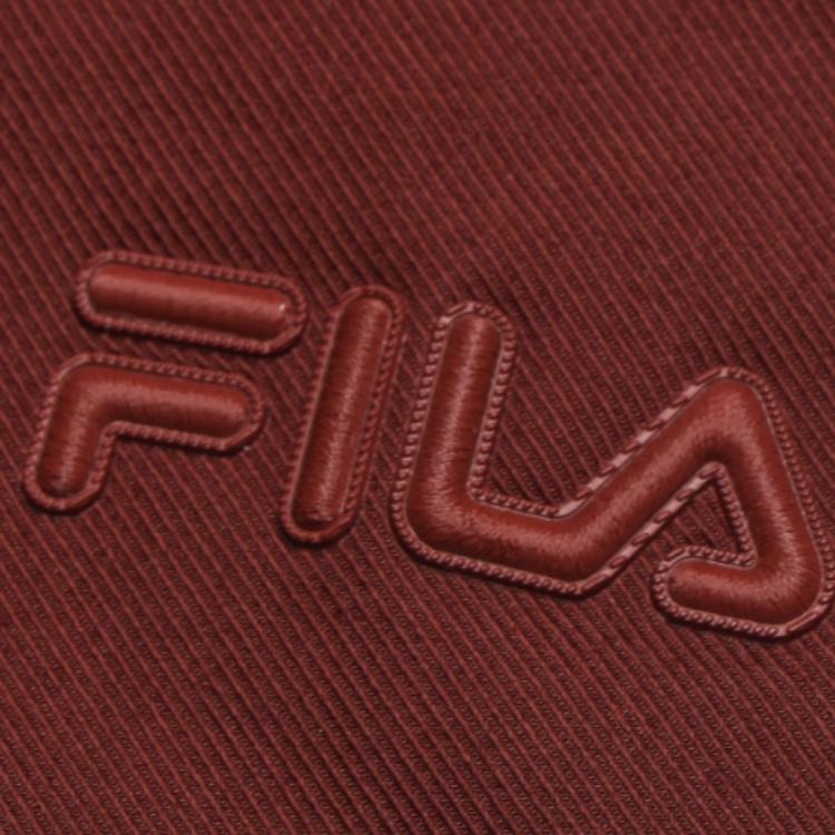 Fila Heritage Pullover Letter Knit Short Sleeve T-Shirt Fashion Simple Long Pants Casual Set Women Sets F11W538113F-BN+F11W538806F-BN