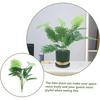60CM Artificial Palm Tree Tropical Fake Plant Green Plastic Palm Leaf Branches Suitable for Home Garden Decor Photography Props