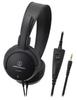 Audio-Technica ATH-350TV Headphones for TVs with Volume Control, Black