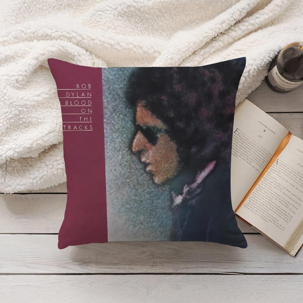 Singer Bob Dylan Pillow Case Home Decoration Cushion Cover Suitable For Bedroom Car Office Sofa