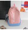 Schoolbag New Large Capacity Junior High School Student College Student Backpack Leisure Commuter Waterproof Backpack Male and Female School Bag