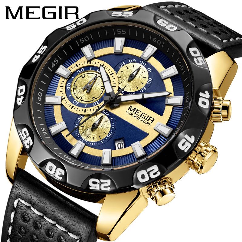 Genuine Men'S Watch Multi-Functional Fashion Sports Versatile Watc Quartz Watch 2096