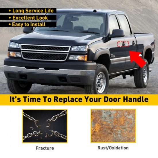 Door for Chevy GMC Cadillac Handle Outside Exterior Front Driver Side LH Left