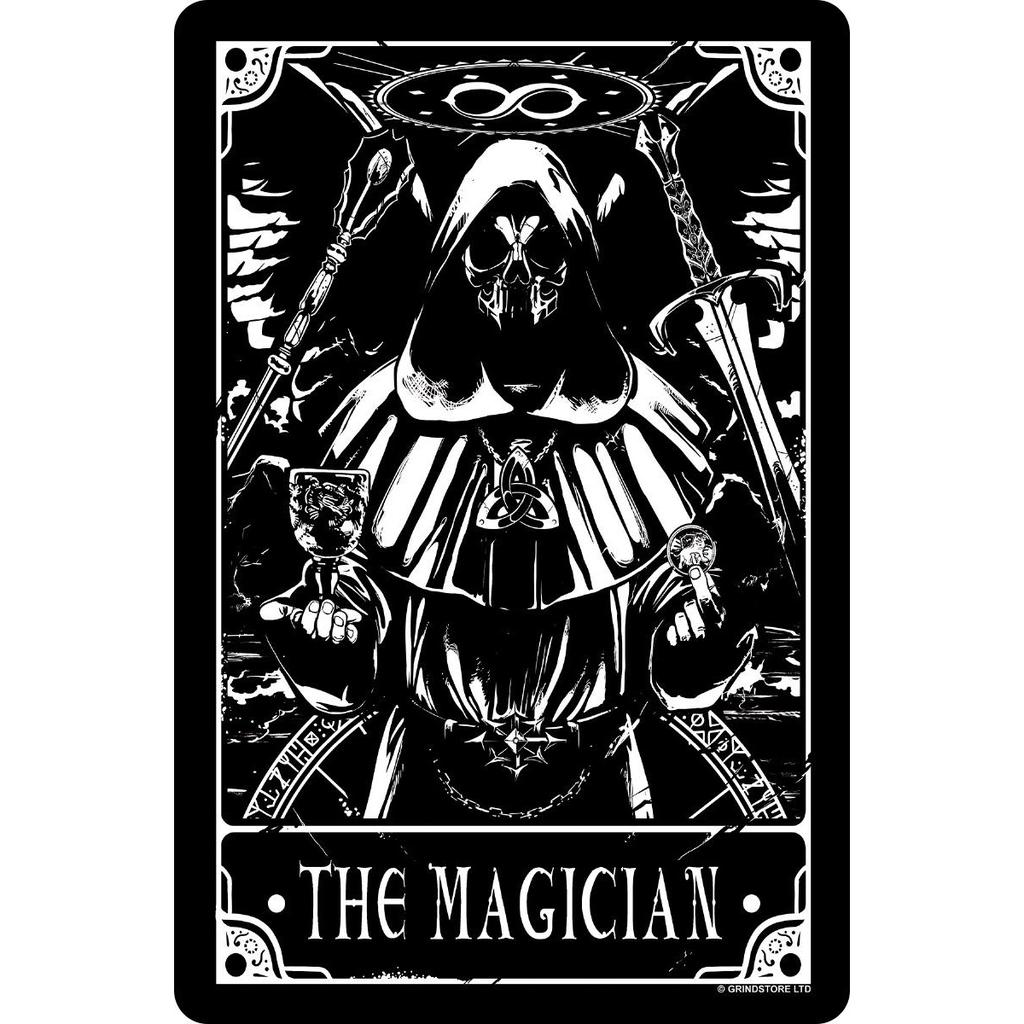 Deadly Tarot The Magician Tin Sign