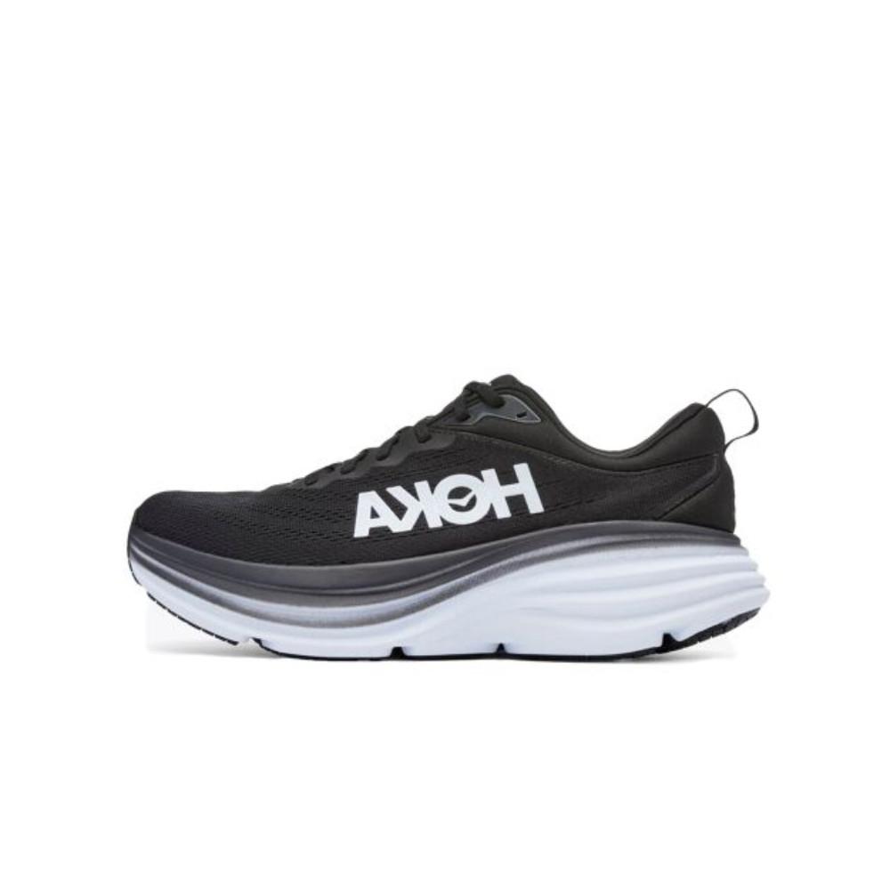 Hoka One One Bondi 8 Black White