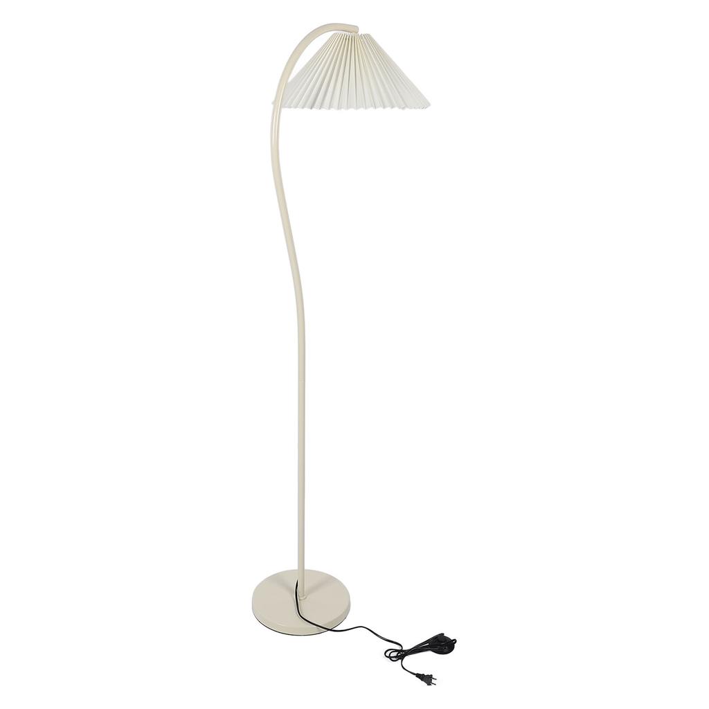 LED Floor Lamp 12W E27 Bulb 3 Light Modes 3000‑6500K Dimmable Remote Control Metal Standing Lamp with Foot   for Reading