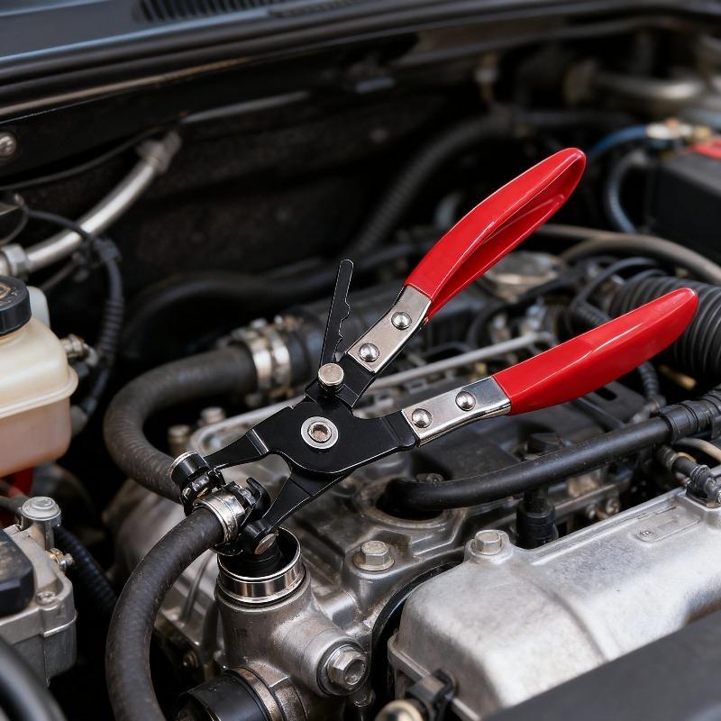 Auto-Wasserschlauchklemmenzange, Rohrbündelzange mit geradem Hals, biegbare Klippzange, Klemmenzange