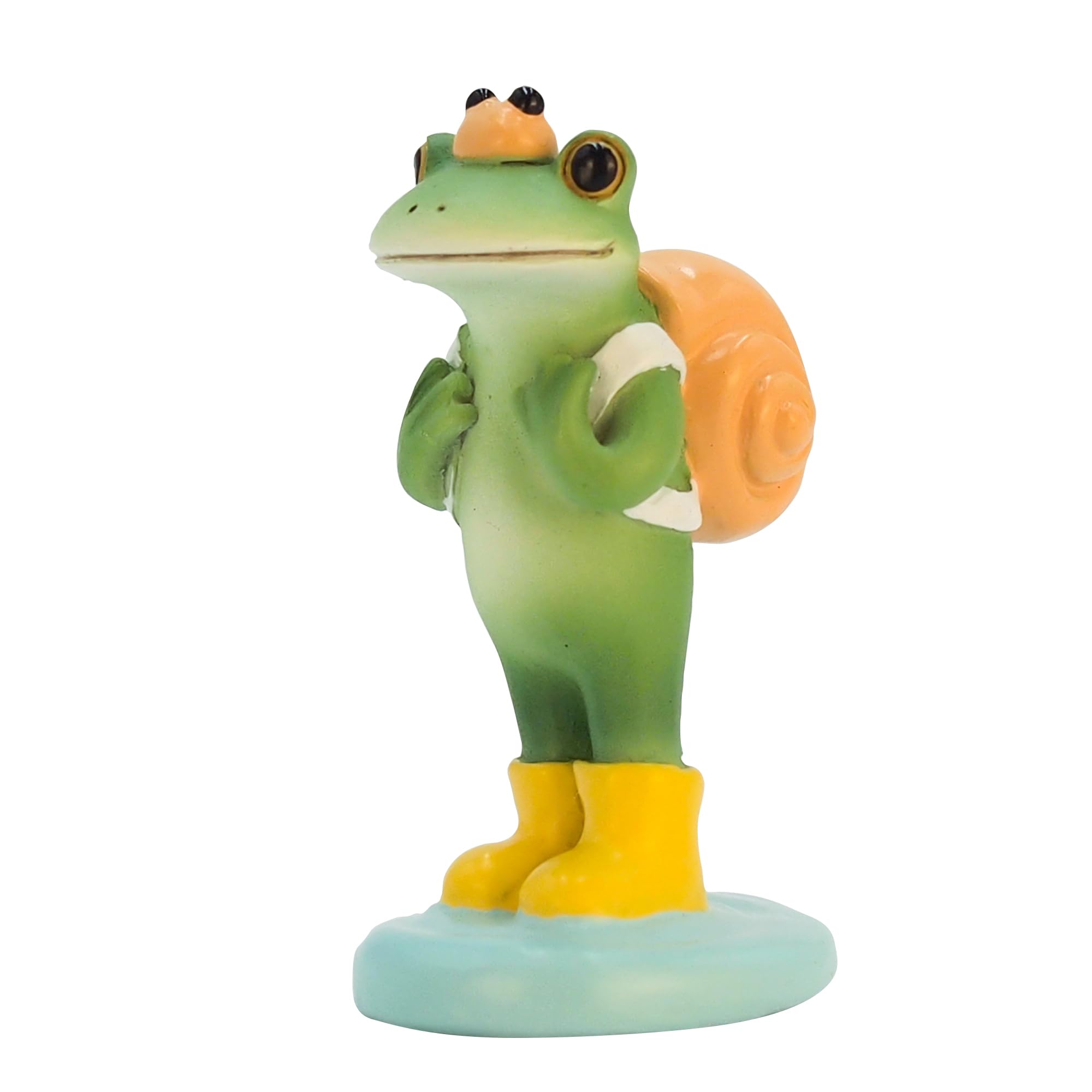 

Tea Life Daikai Copeu Mascot Rainy 621555 Frog, Season, Snail-Looking Frog, W2.5 D3.8 H5.2 cm,