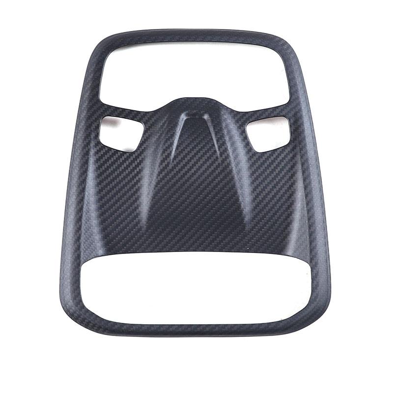 For Lotus EMIRA - Real Carbon Fiber Car Roof Reading Light Decorative Panel Sticker Car Interior Accessories