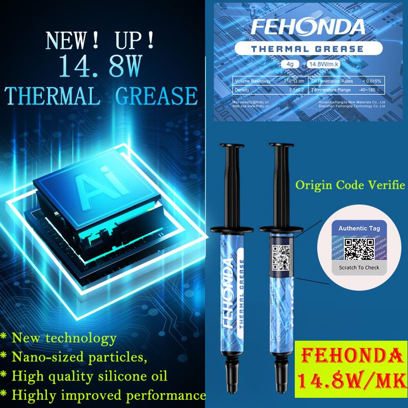 FEHONDA TR50L 14.8W/m.K Thermal Grease High Conductivity Thermal Paste for GPU CPU PS4 High Performance Thermal Compound Grease