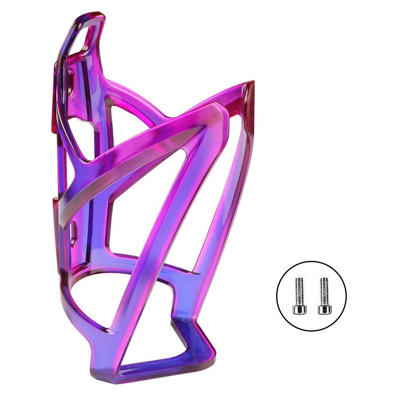 Bicycle Water Bottle Holder Colorful Gradient Cycling Bottle Cages Mountain Road Bike Flask Holder Rack MTB Bike Accessories
