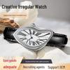 Pre-Owned Melting Distorted Y2K Men's Fashion Quartz Watch