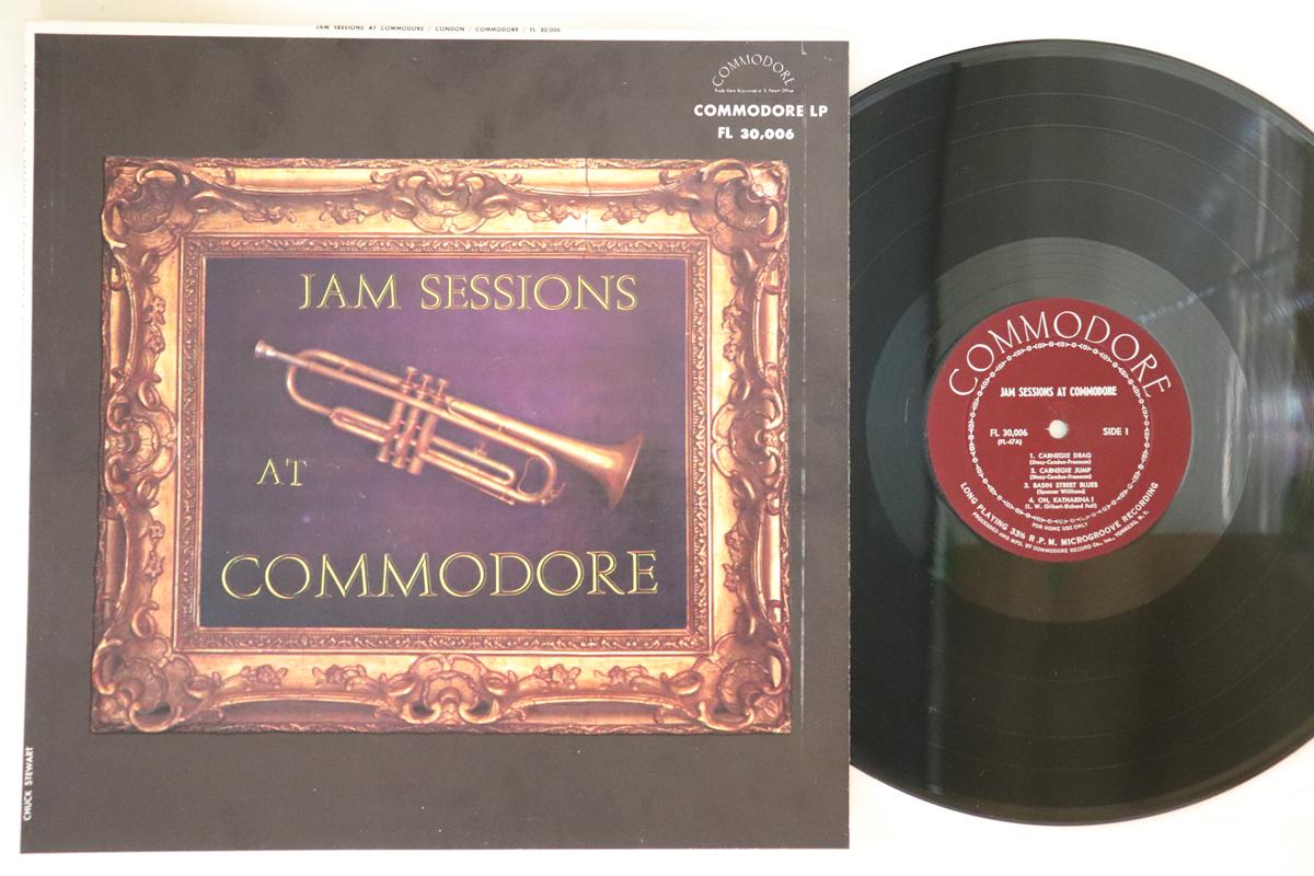 

LP Record VARIOUS Jam Sessions At Commodore FL30006 COMMODORE US Jazz Used