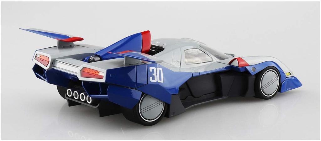 Aoshima Bunka Kyozai Cyber Formula Asurada Aero Mode Scale Plastic Model No.23 G.S.X 1/24