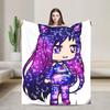 Gacha Life Cartoon Blanket Multiple Sizes Soft And Lightweight  Throw Blankets For Couch Sofa And Bed