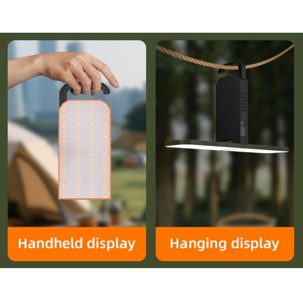 Super Bright 4000mAh USB Charging Camping Light - Waterproof Portable Tent Light with Hook and Magnetic Base 5 Modes