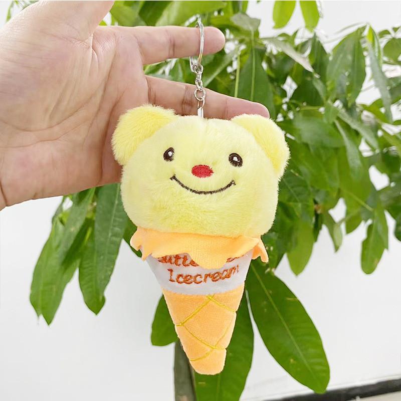 Llavero de Peluche Caprichoso de Oso Helado, Muñeco de Peluche Suave para Niños y Coleccionistas