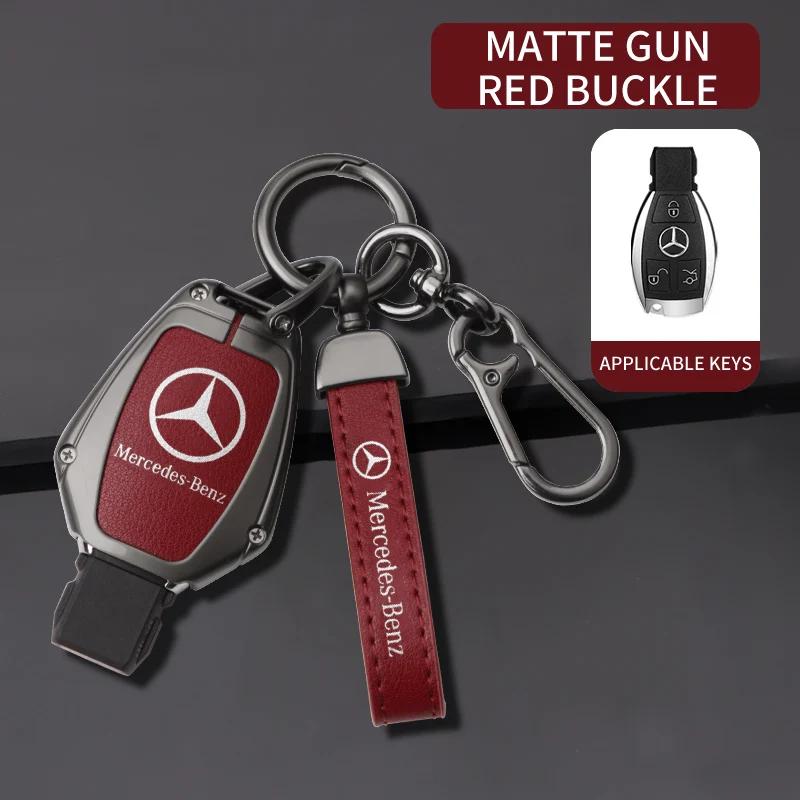 

Car Key Case Cover Shell Fob Accessories For Mercedes Benz W204 W463 W176 W251 W205 A200 A260 A C R G Class GLA CLA GLK GLC CLS