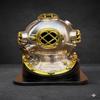 Style Diving Helmet  Steel and Aluminum, Nautical Decor
