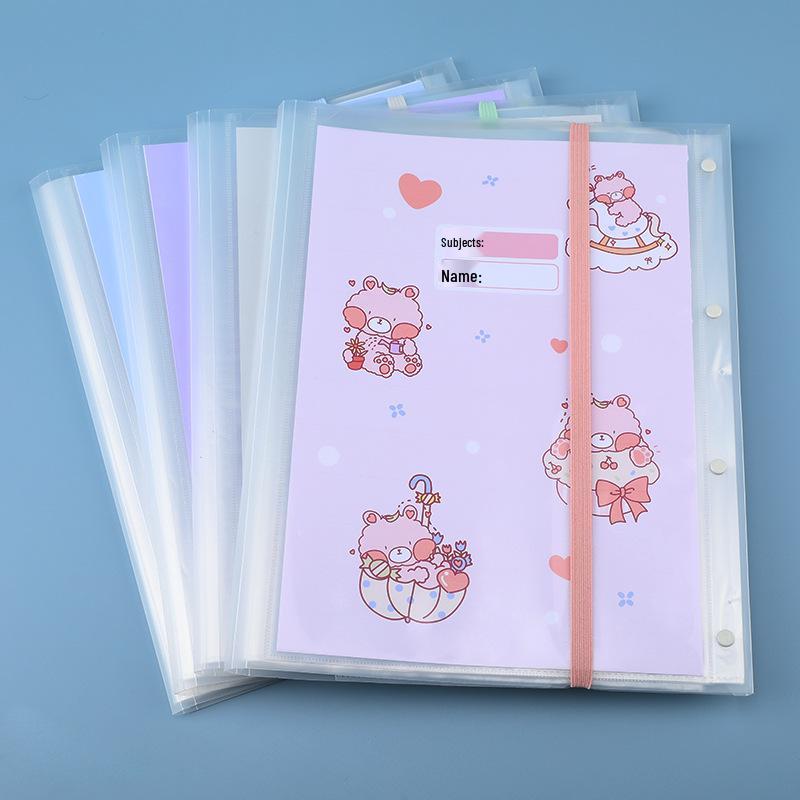 A3 Accordion Storage Bag & Loose-Leaf Binder for Exam Booklets