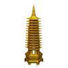 Brass 13-Level Wenchang Tower Ornament: Chinese Copper Tower Gift for Home, Colleagues, and Kids