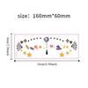 Waterproof Halloween Face Tattoo Disposable Bat Face Stickers Cheek Temporary Stickers  Women